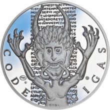 Codex Gigas - sada stříbrných medailí  - Proof